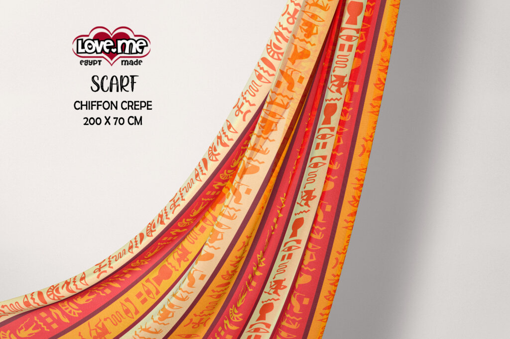 0186 Orange pharaonic